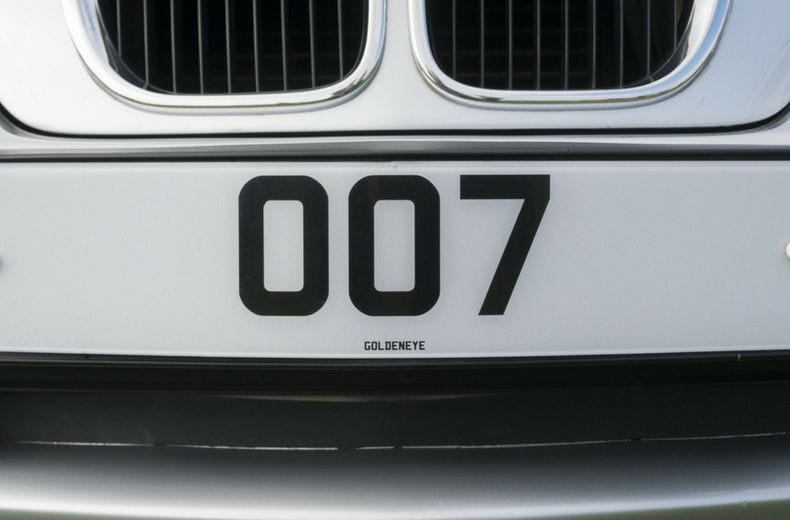 dvla change private number plate back to original