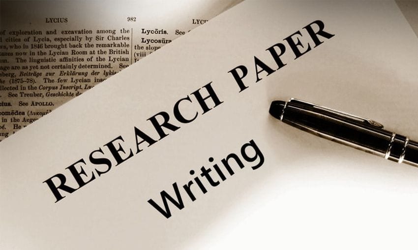 what person are research papers written in