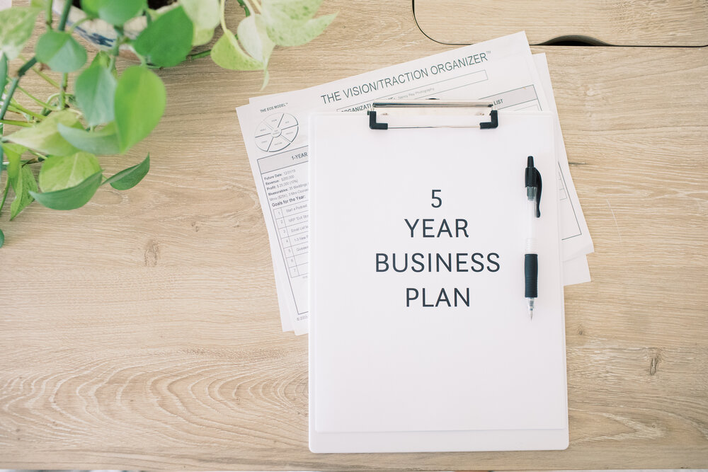 how to develop a 5 year business plan